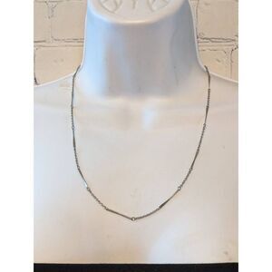 Vintage Avon Silver tone chain 22"